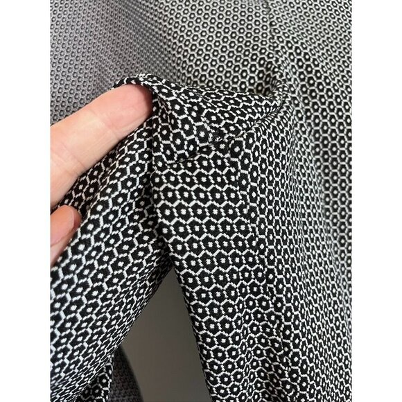 Apt 9 Neutral Pant 22 Black Ankle Minimalist Retro Office 80s Classic Workwear - Picture 6 of 13